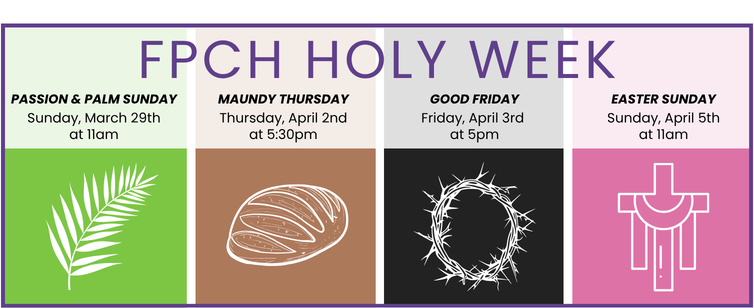 Holy Week!