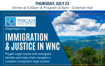Summer Potluck – Immigration & Justice in WNC